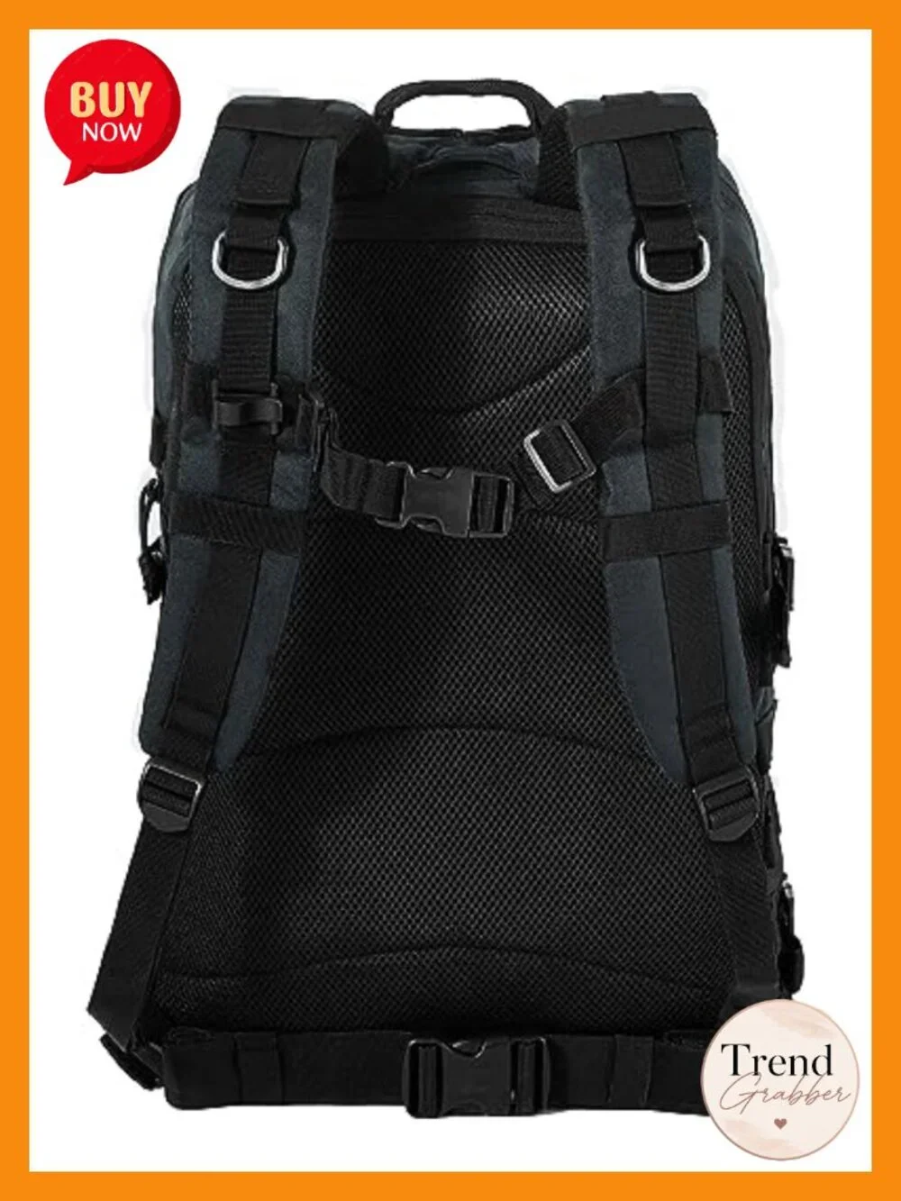 50L Military Molle Tactical Backpack Water Resistant Rip-Stop Heavy Duty